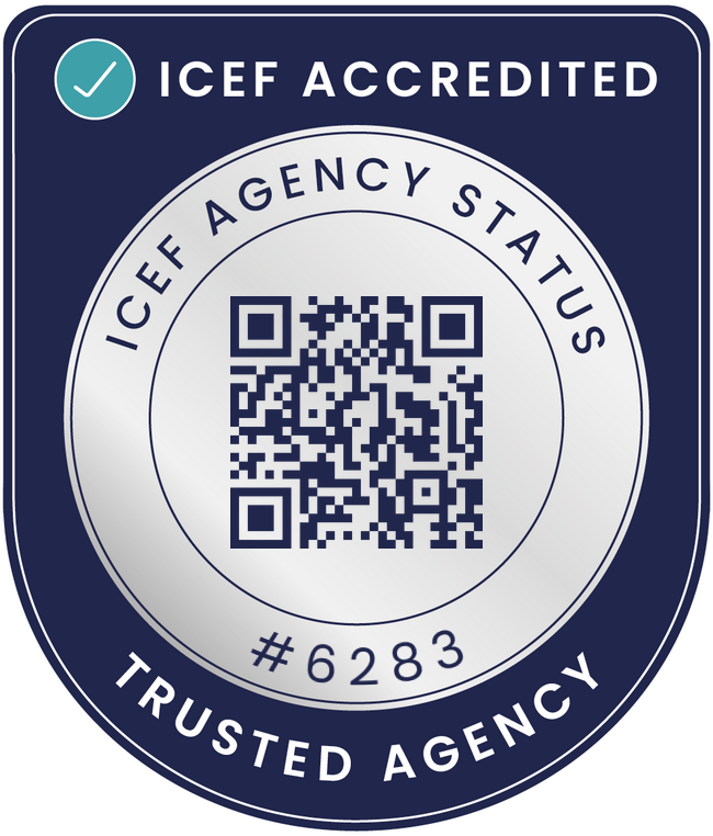 ICEF Accredited Badge